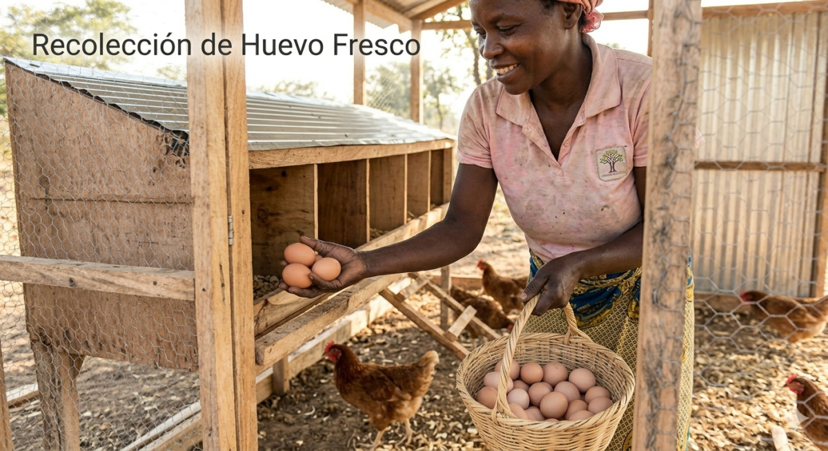 Fortalecimiento de módulo de gallinas ponedoras para producción de huevo